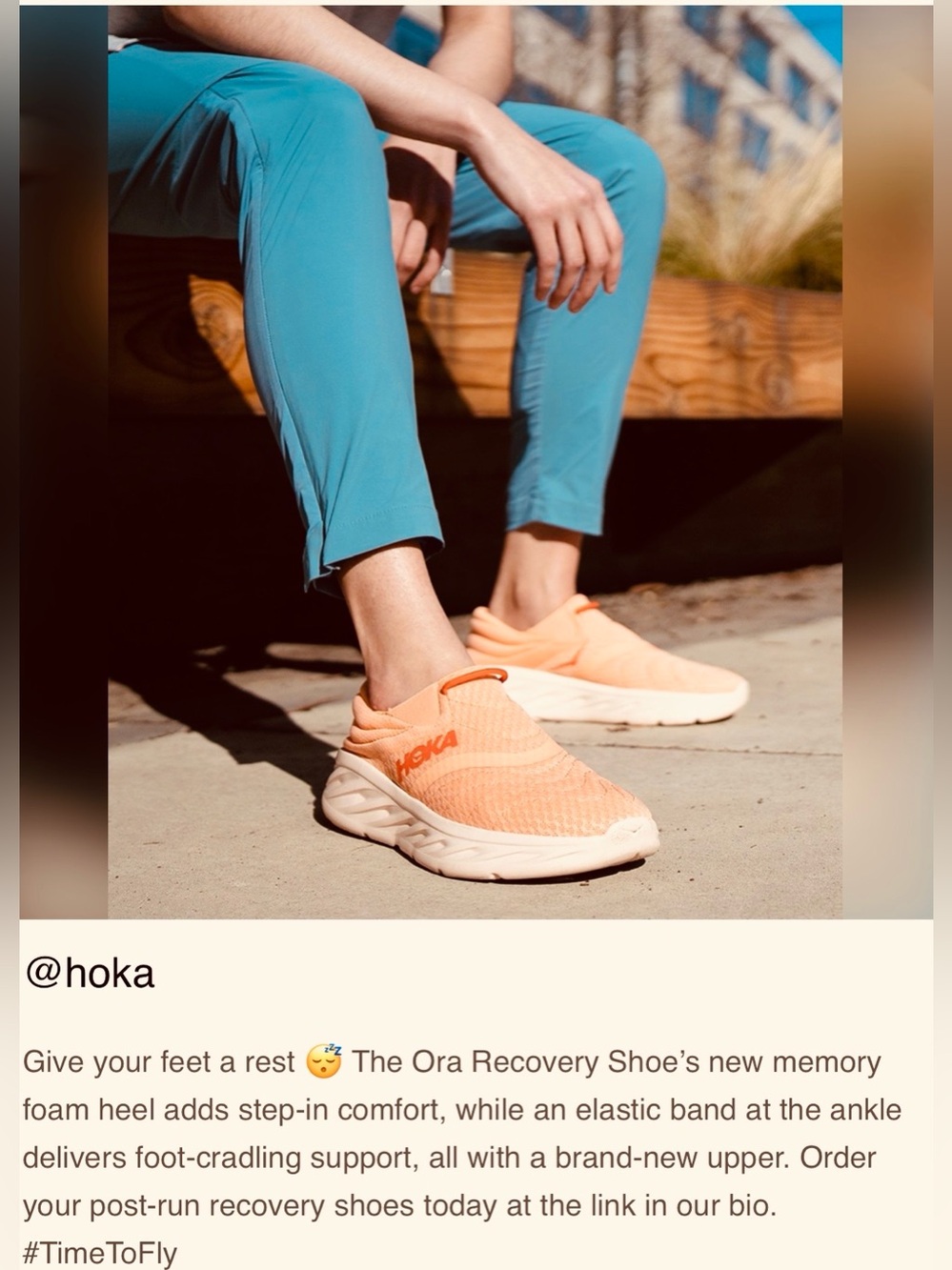 NWOT HOKA One One Women’s Ora Recovery Shoe 2 in Coral/Red size 9